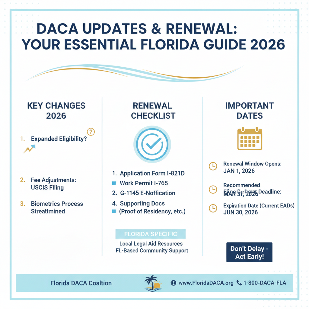 DACA Updates & Renewal: Your Essential Florida Guide for 2026 - Key Statistics