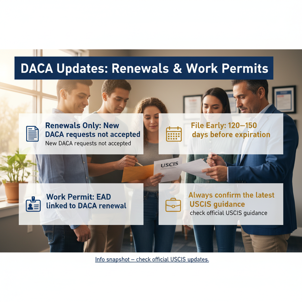 DACA 2026: Renovaciones, Permisos de Trabajo y Guía USCIS - Key Statistics