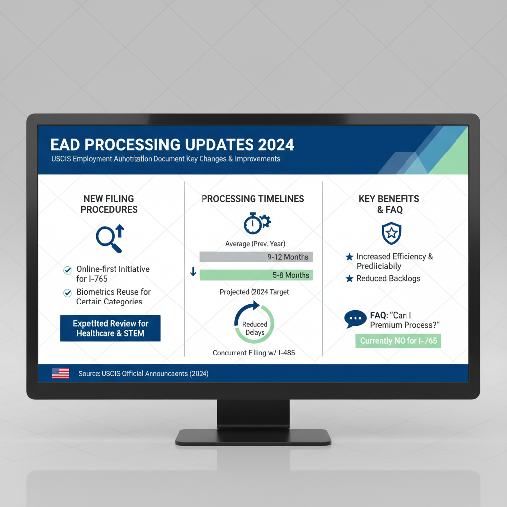 EAD Processing Updates 2026: Your Guide to Work Permits in - Key Statistics