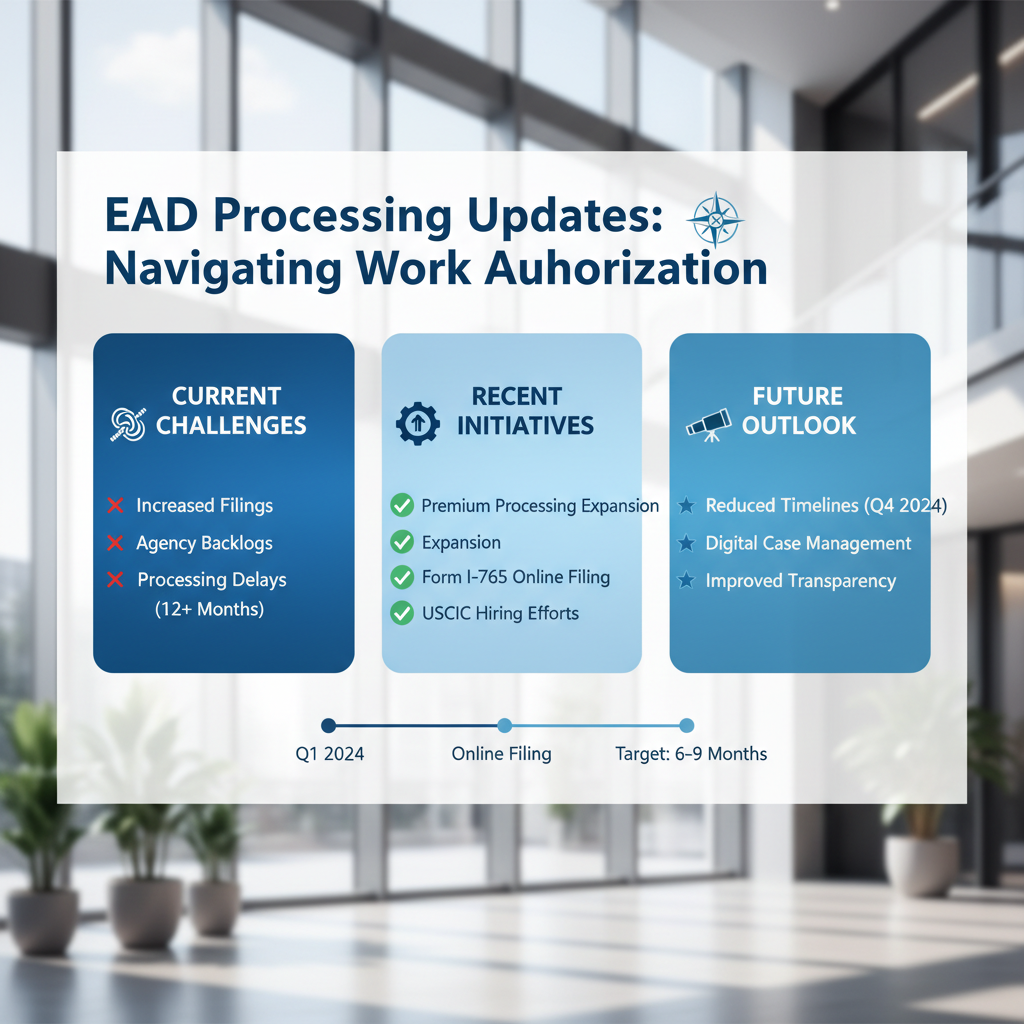 EAD Processing Updates: Navigating Work Permits in Orlando & - Key Statistics
