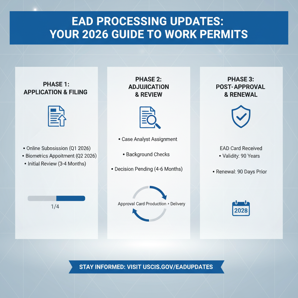 EAD Processing Updates: Your 2026 Guide to Work Permits in - Key Statistics