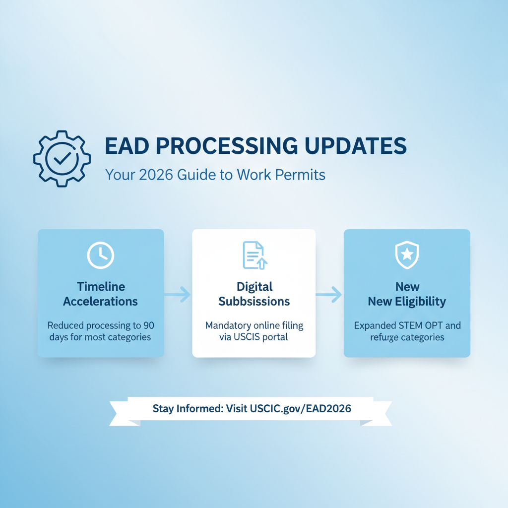 EAD Processing Updates: Your 2026 Guide to Work Permits - Key Statistics