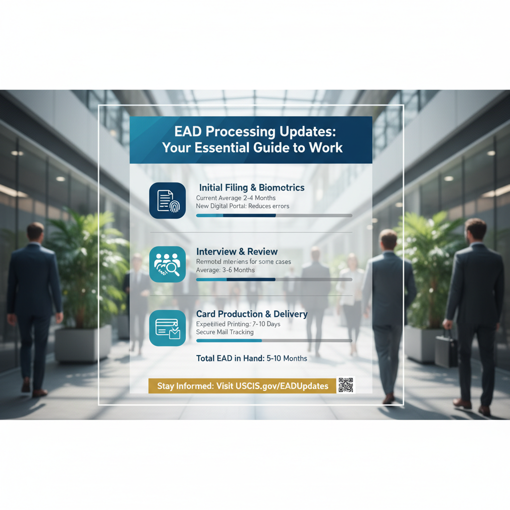 EAD Processing Updates: Your Essential Guide to Work - Key Statistics
