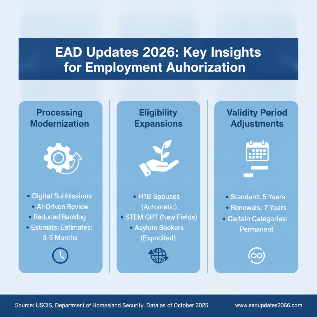 EAD Updates 2026: Your Guide to Employment Authorization in - Key Statistics