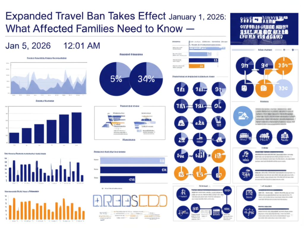 Expanded Travel Ban Takes Effect January 1, 2026: What Affected Families Need to Know — Jan 5, 2026, 12:01 AM - Key Statistics