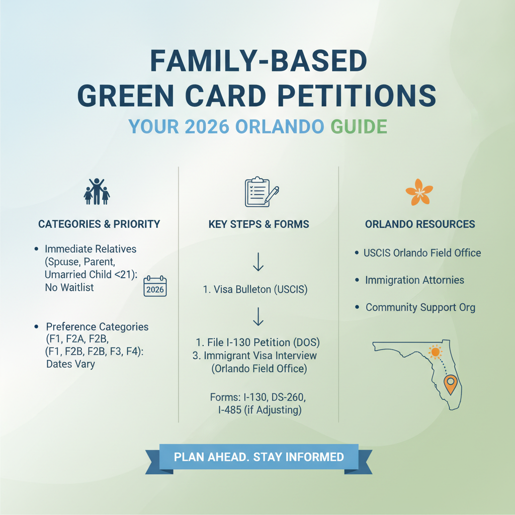 Family-Based Green Card Petitions: Your 2026 Orlando Guide - Key Statistics