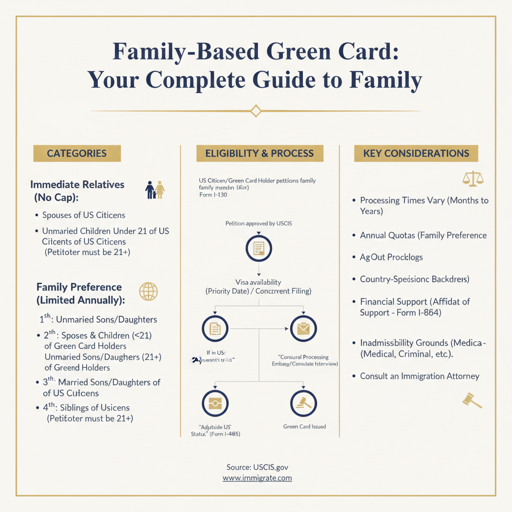 Tarjeta Verde por Familia: Guía Completa 2026 - Key Statistics