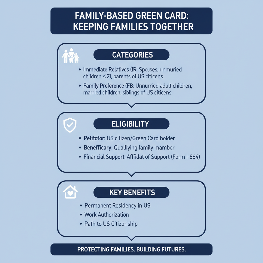 Guía Completa Green Card por Familia 2026: Reúna a su Familia - Key Statistics