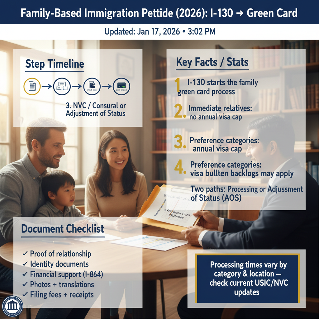 Guía 2026: Petición Familiar I-130 a Green Card (Orlando, FL) - Key Statistics