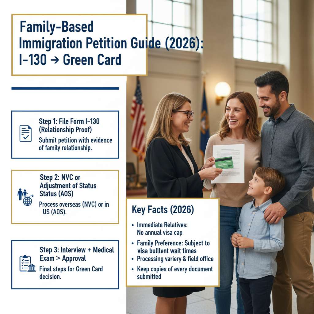 Guía 2026 de Petición Familiar: del I-130 a la Green Card - Key Statistics