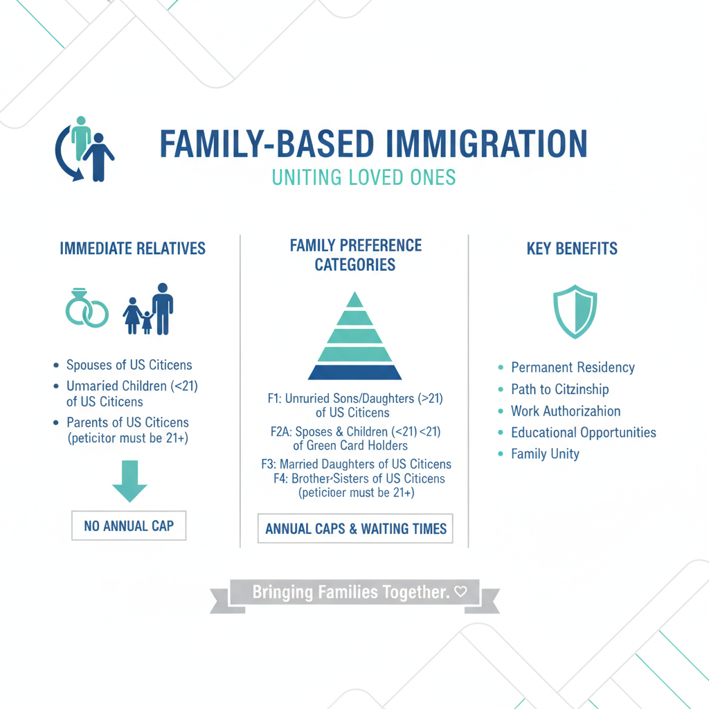 Guía 2026 de Peticiones Familiares: Uniendo Familias en EE. UU. - Key Statistics