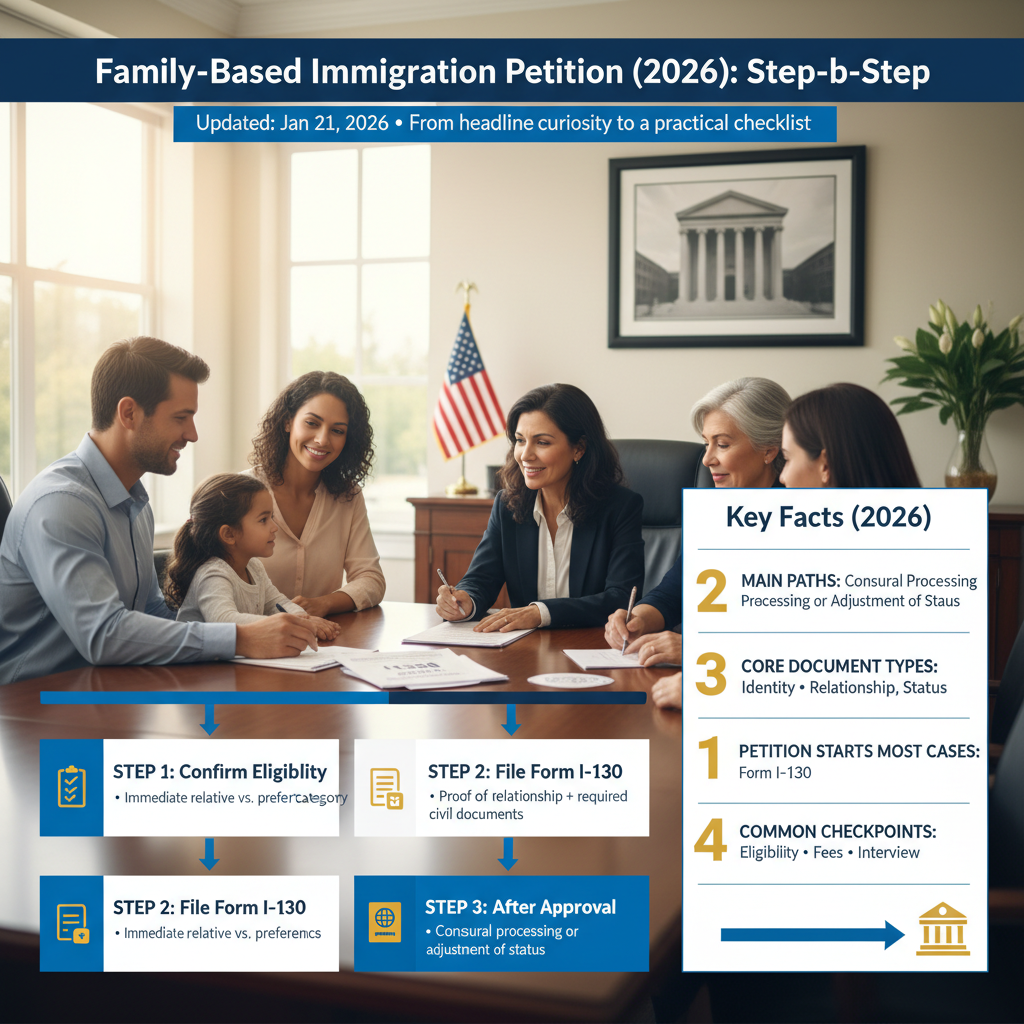 Family-Based Immigration Petition Guide (2026): Step-by-Step — Jan 21, 2026, 9:02 AM - Key Statistics