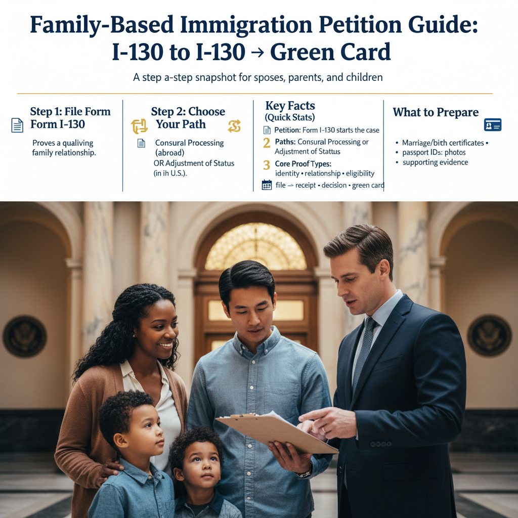 Family-Based Immigration Petition Guide: I-130 to Green Card - Key Statistics