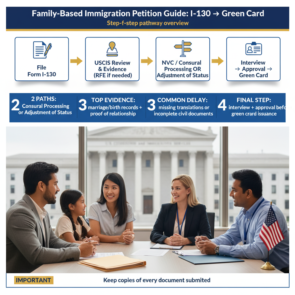 Guía 2026: Petición Familiar I-130 a Green Card Paso a Paso - Key Statistics