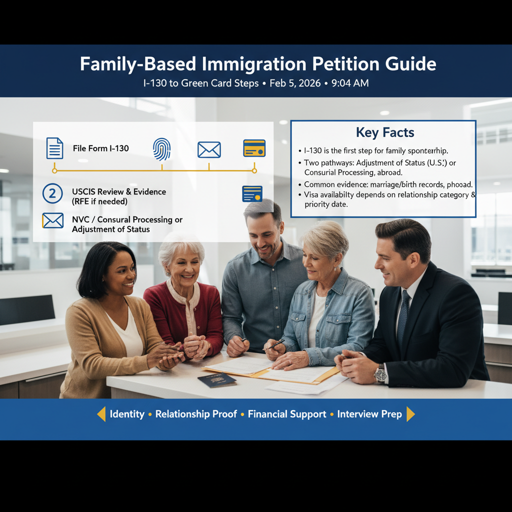 Guía 2026: Petición Familiar I-130 a Green Card (Paso a Paso) - Key Statistics