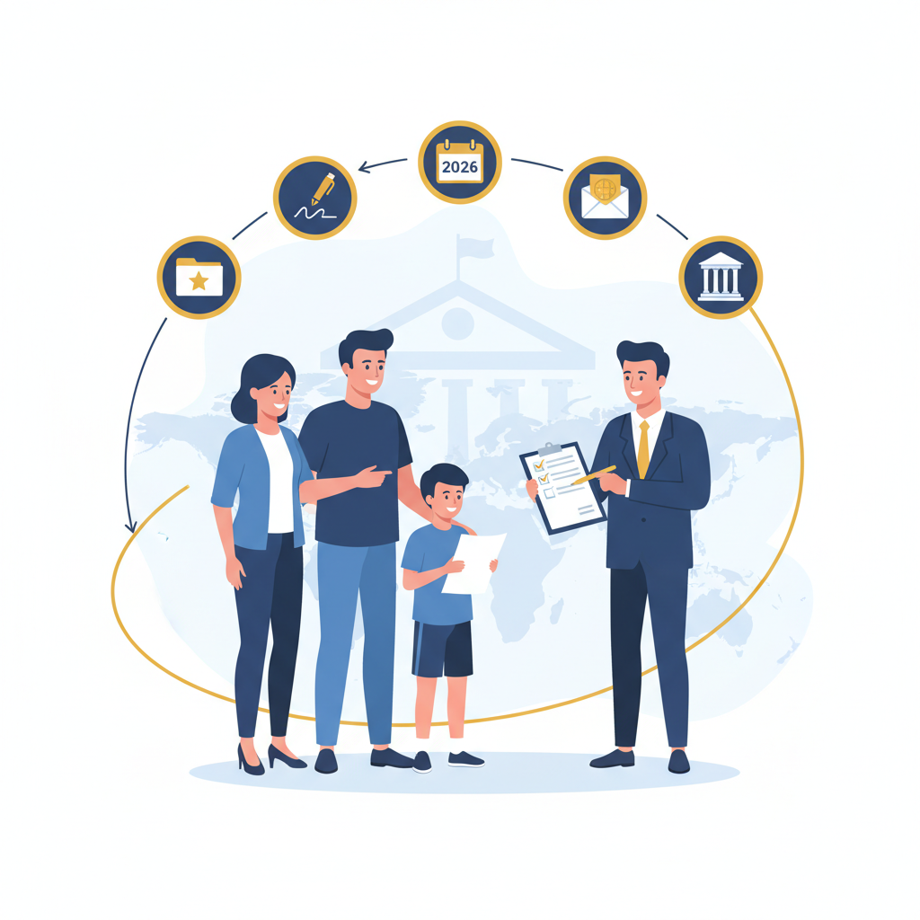 Peticiones Familiares 2026: Guía Paso a Paso para USCIS y NVC - Concept