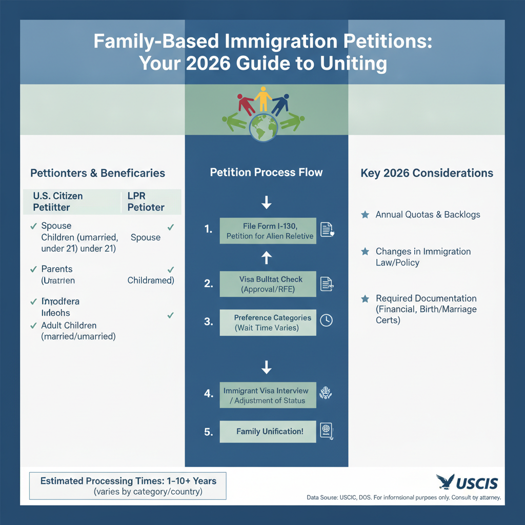Family-Based Immigration Petitions: Your 2026 Guide to Uniting - Key Statistics