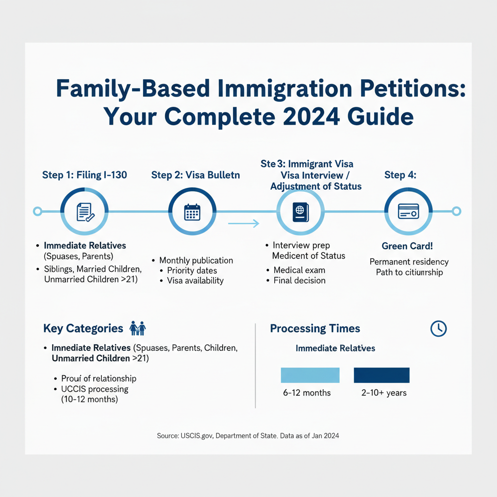 Guía Completa 2026: Peticiones de Inmigración por Familia en EE. UU. - Key Statistics