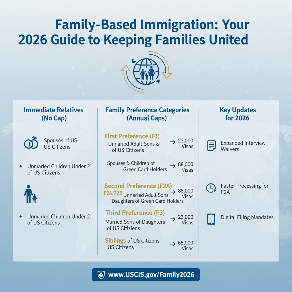 Family-Based Immigration: Your 2026 Guide to Keeping Families - Key Statistics