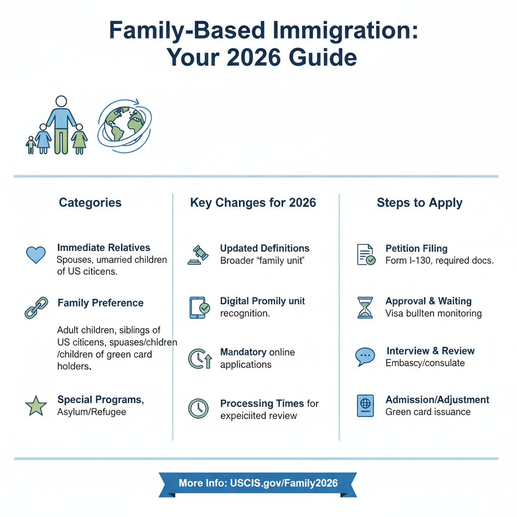 Family-Based Immigration: Your 2026 Step-by-Step Petition Guide - Key Statistics