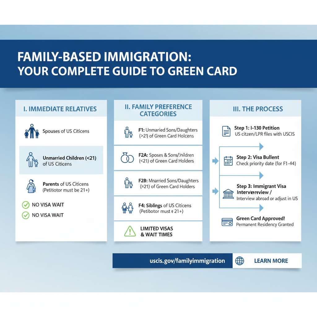 Family-Based Immigration: Your Complete Guide to Green Card - Key Statistics