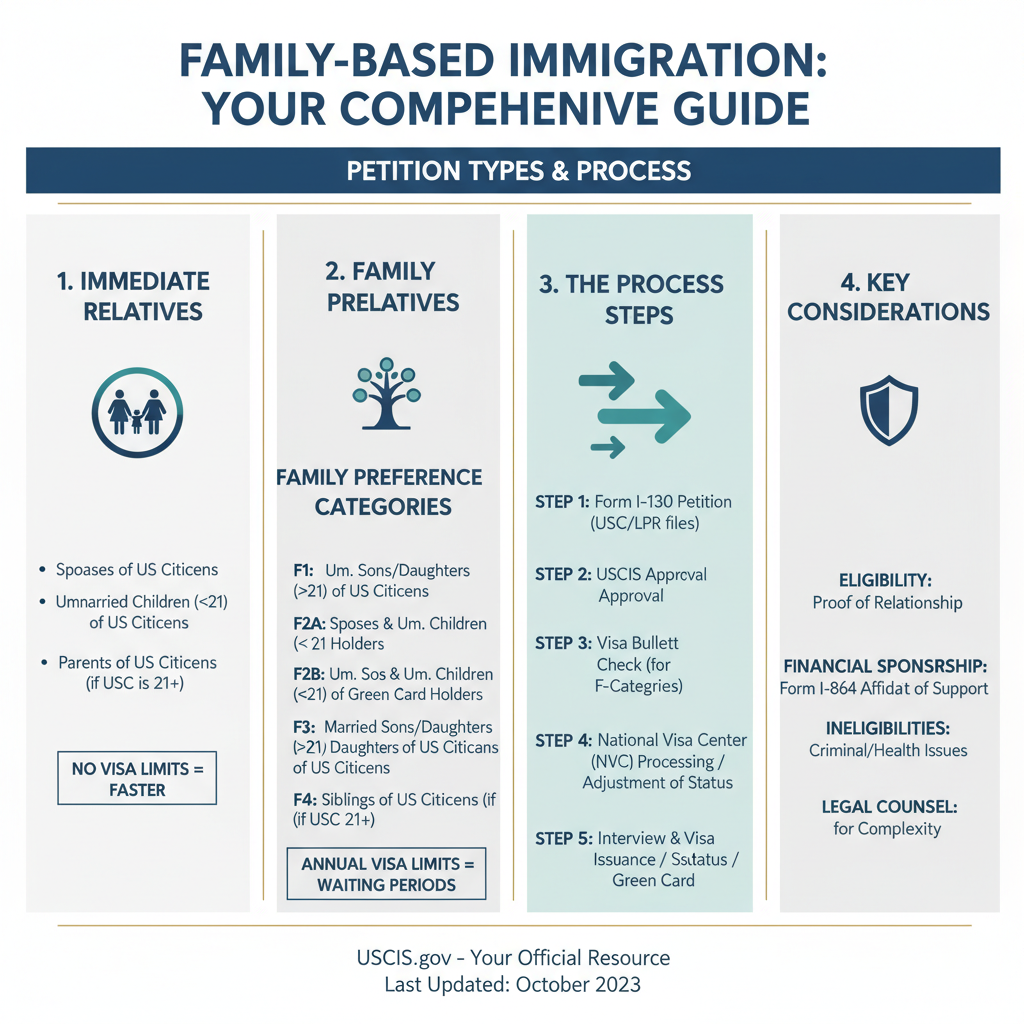 Peticiones de Inmigración Familiar: Guía Completa 2026 - Key Statistics