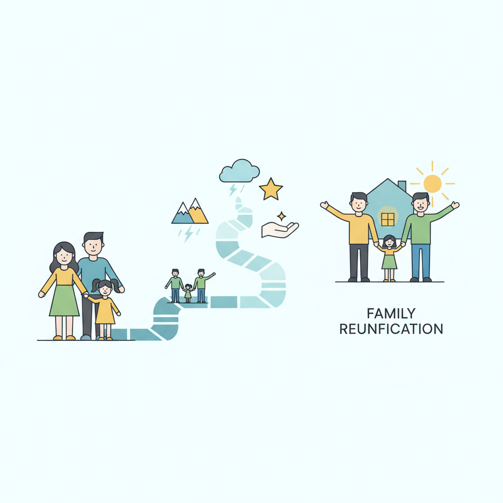 Reunificación Familiar en EE. UU.: Guía Completa de Peticiones y Tarjetas Verdes - Concept