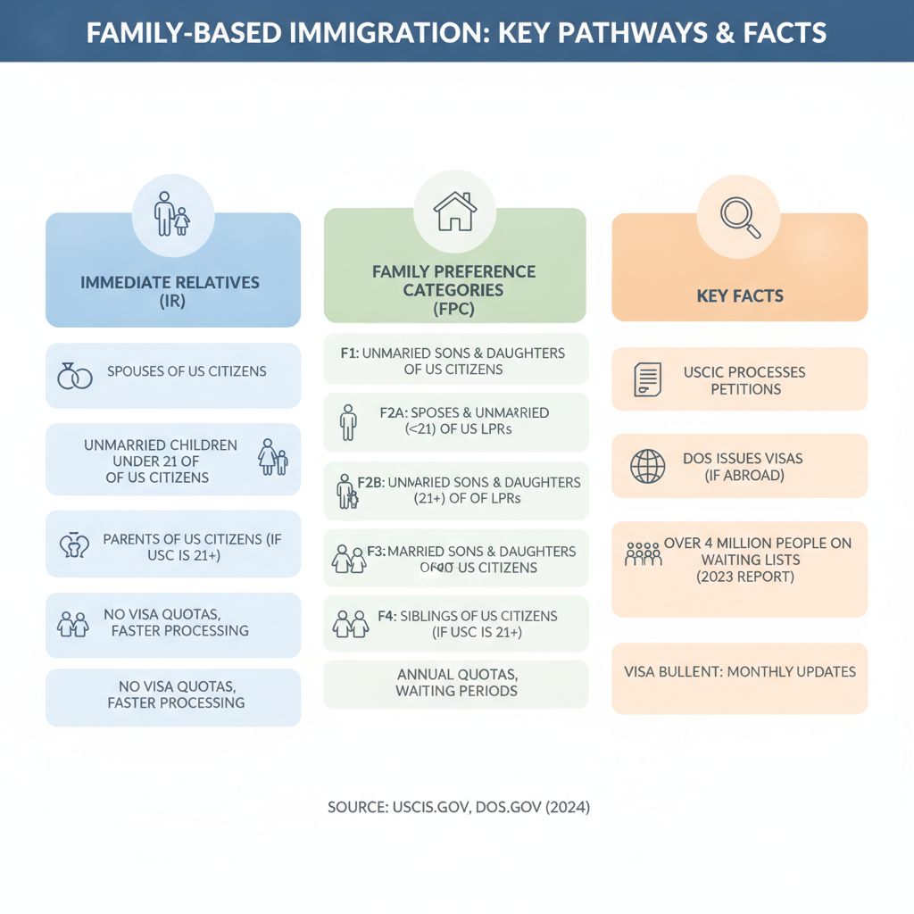 Reunificación Familiar en EE. UU.: Guía Completa de Peticiones y Tarjetas Verdes - Key Statistics