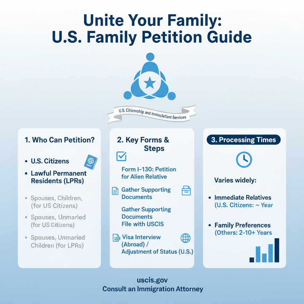 Guía Completa de Petición Familiar: Reúna a Su Familia en EE. UU. - Key Statistics