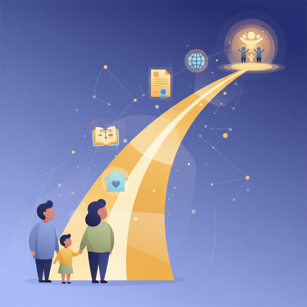 Guía Completa de Peticiones Familiares: Reuniendo a Sus Seres Queridos en EE. UU. - Concept