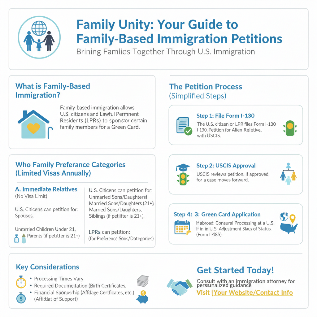 Family Unity: Your Guide to Family-Based Immigration Petitions - Key Statistics
