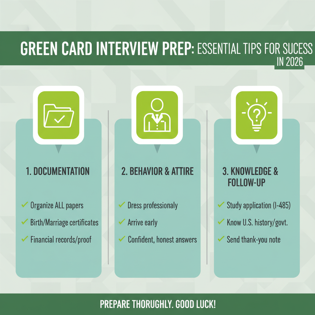 Entrevista de Green Card 2026: Guía Esencial para el Éxito - Key Statistics