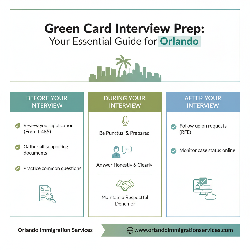 Green Card Interview Prep: Your Essential Guide for Orlando - Key Statistics