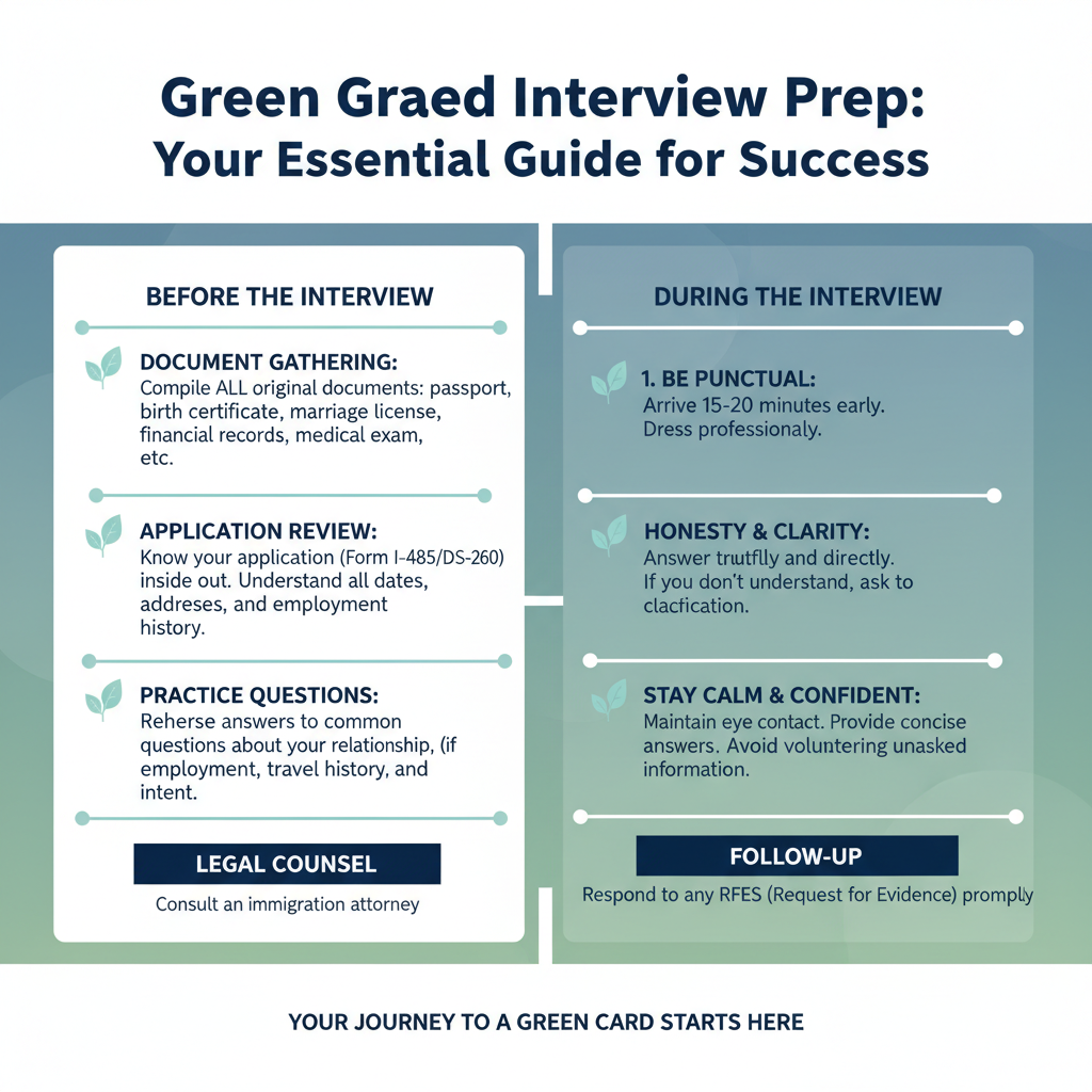 Green Card Interview Prep: Your Essential Guide for Success - Key Statistics
