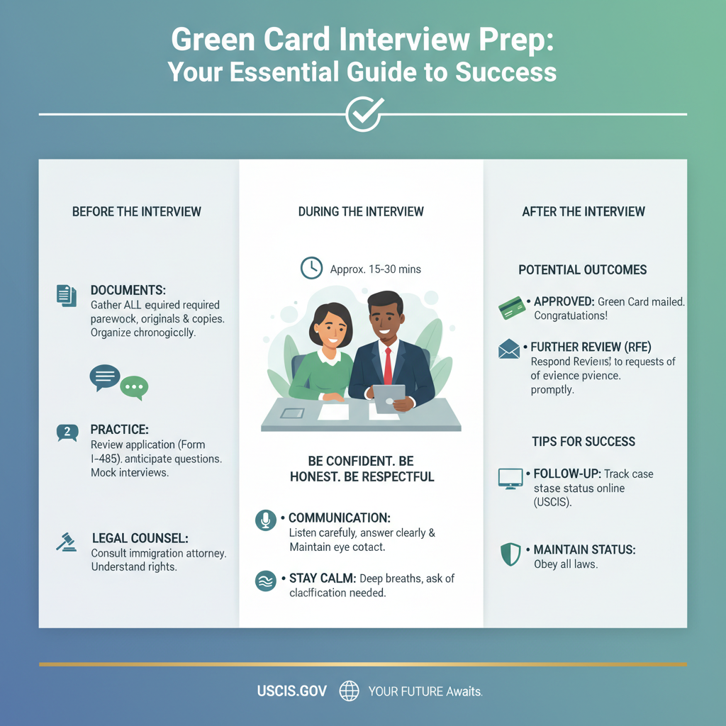 Éxito en Su Entrevista de Green Card: Guía Esencial 2026 - Key Statistics