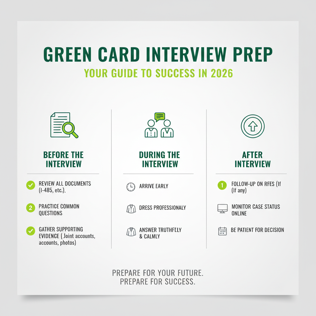 Green Card Interview Prep: Your Guide to Success in 2026 - Key Statistics