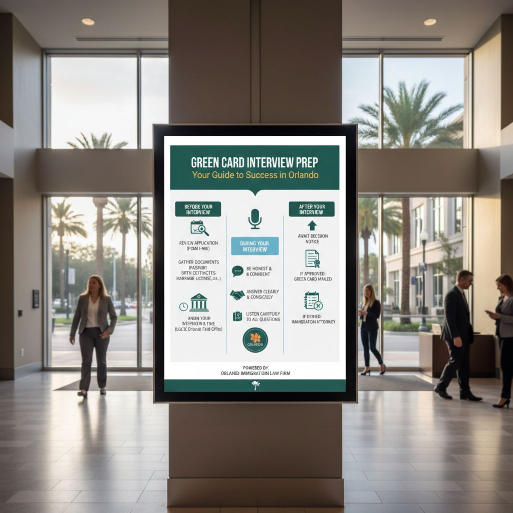 Green Card Interview Prep: Your Guide to Success in Orlando & - Key Statistics