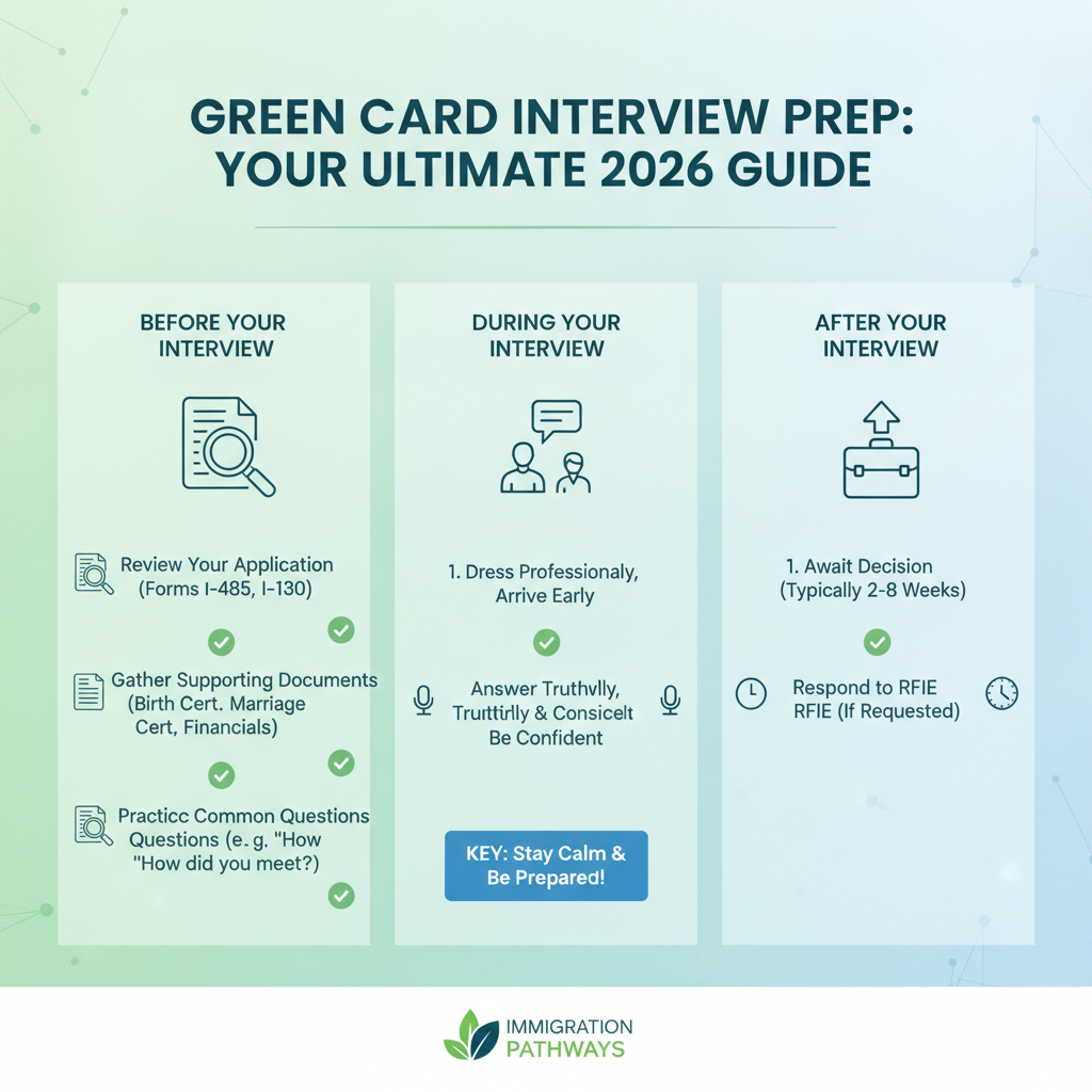 Green Card Interview Prep: Your Ultimate 2026 Guide from Orlando - Key Statistics