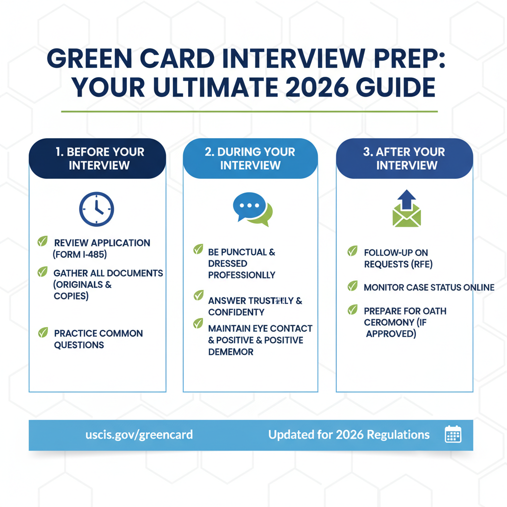 Entrevista Green Card 2026: Guía Definitiva de Éxito - Key Statistics