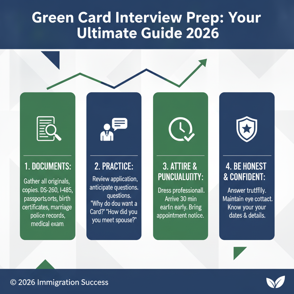 Green Card Interview Prep: Your Ultimate Guide for 2026 - Key Statistics