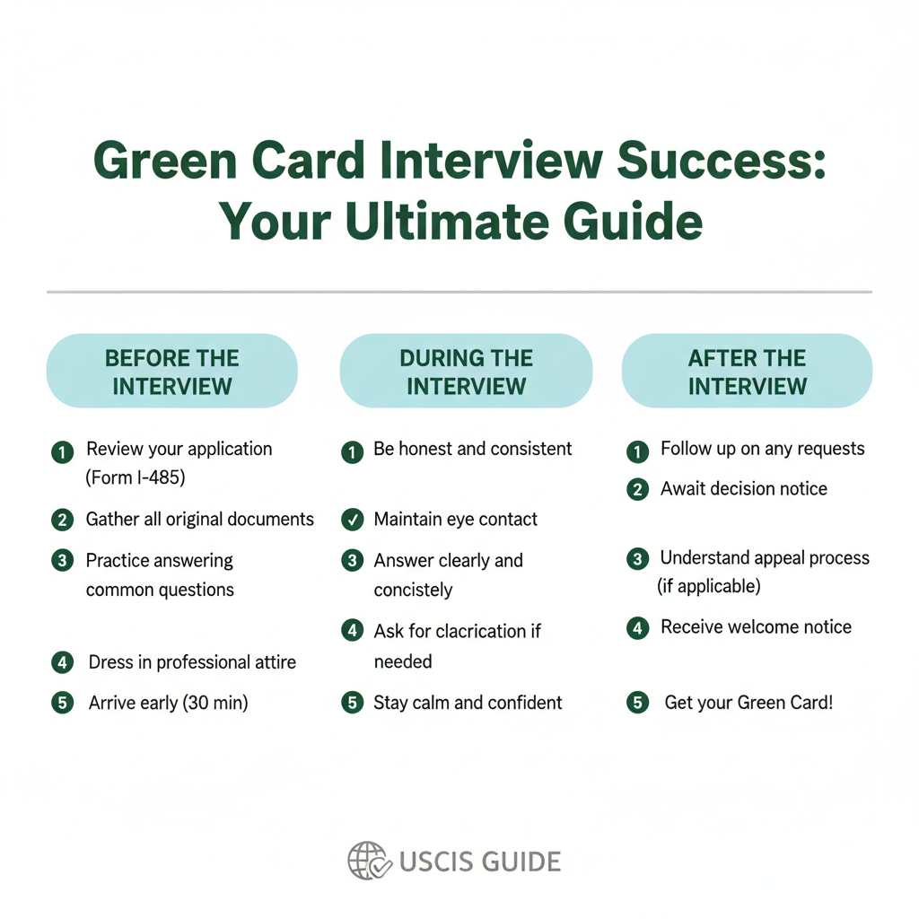 Entrevista de Green Card 2026: Guía Definitiva para el Éxito - Key Statistics