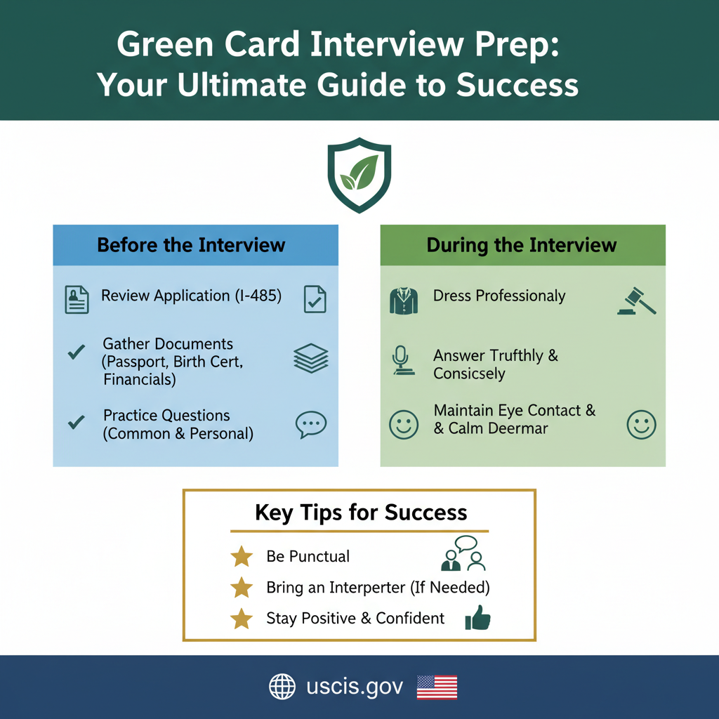 Green Card Interview Prep: Your Ultimate Guide to Success - Key Statistics
