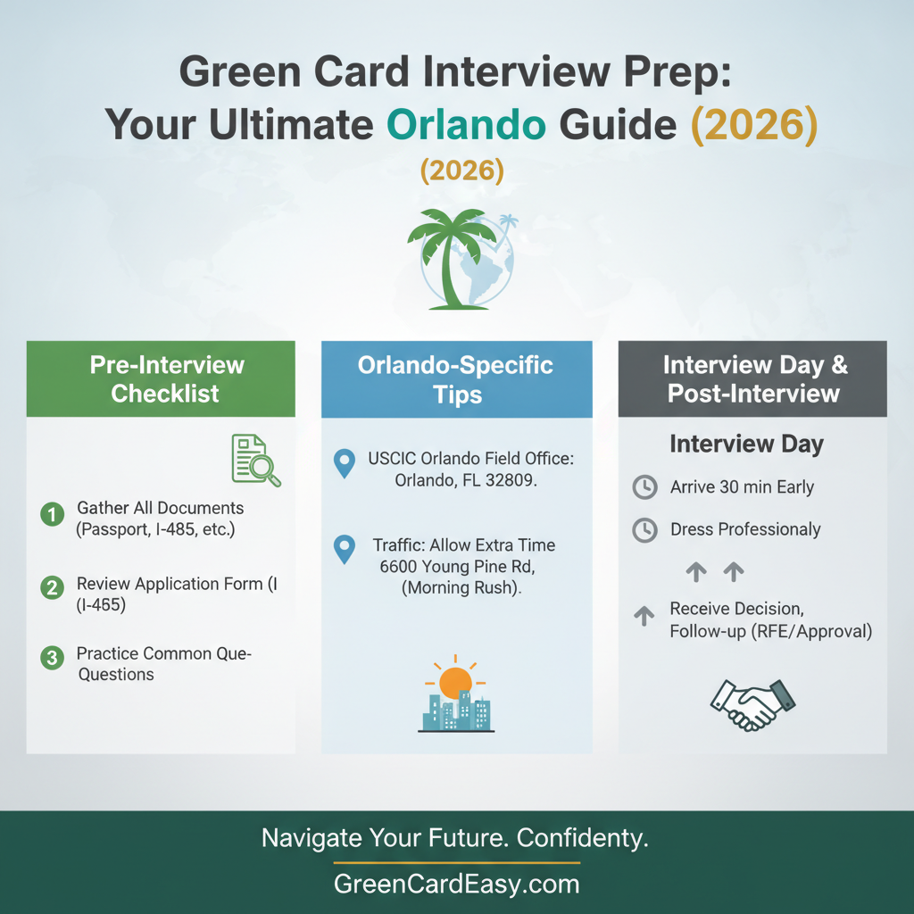 Green Card Interview Prep: Your Ultimate Orlando Guide (2026) - Key Statistics