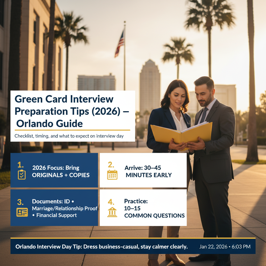 Entrevista de Green Card 2026: Guía Completa en Orlando (Florida) - Key Statistics