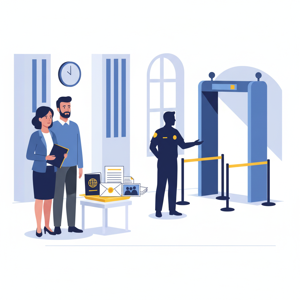Entrevista de Green Card 2026: Qué Llevar y Qué Esperar en USCIS - Concept