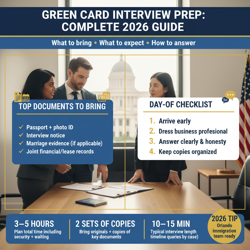 Green Card Interview Preparation Tips: A Complete 2026 Guide — Jan 29, 2026, 6:03 PM - Key Statistics