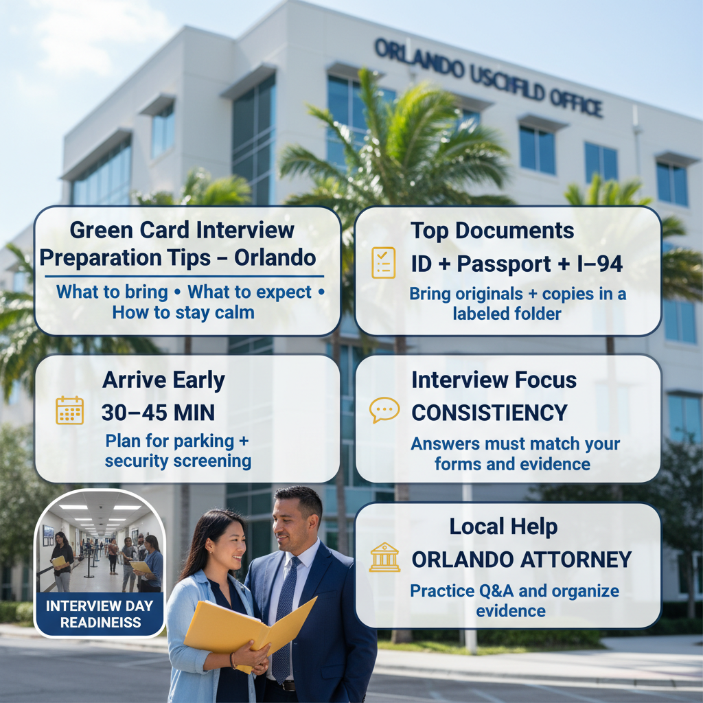 Cómo Prepararse para la Entrevista de Green Card en Orlando (2026) - Key Statistics