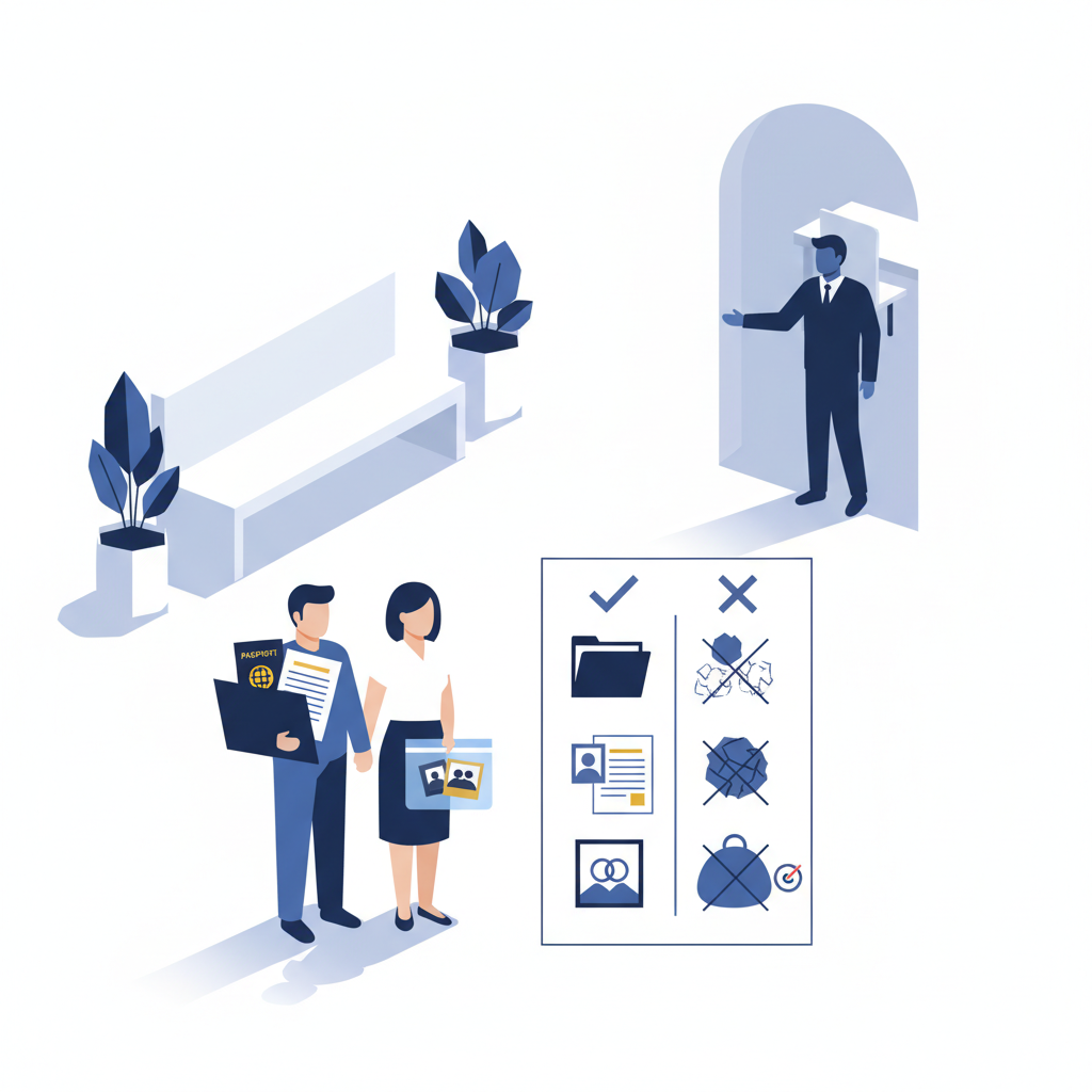 Green Card Interview Preparation Tips: What to Bring, Expect & Avoid — Feb 2, 2026, 12:18 AM - Concept
