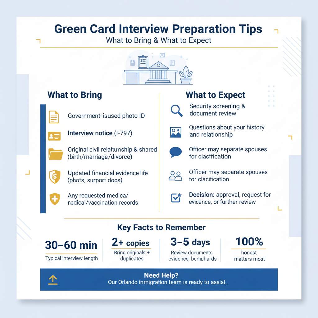 Entrevista de Green Card: Qué Llevar, Qué Esperar y Cómo Prepararse - Key Statistics