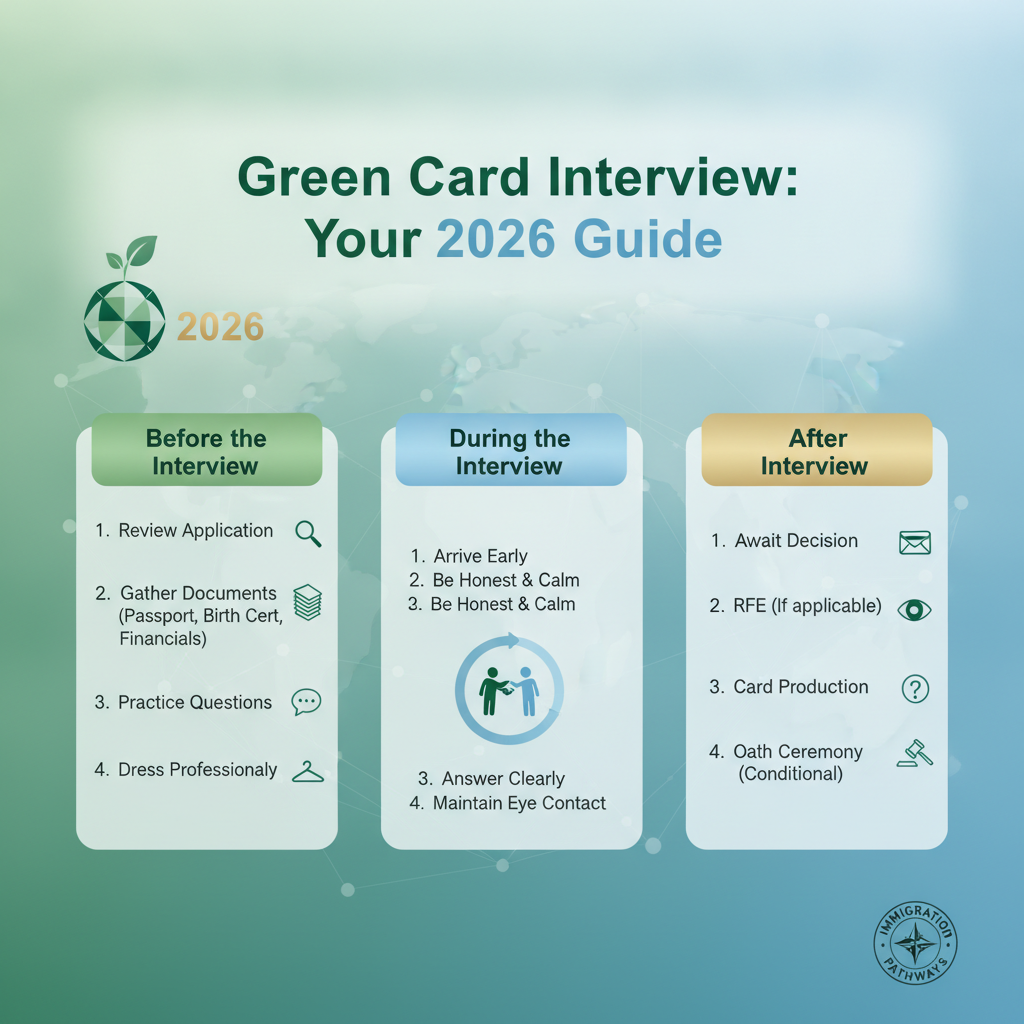 Green Card Interview Preparation: Your Ultimate 2026 Guide - Key Statistics